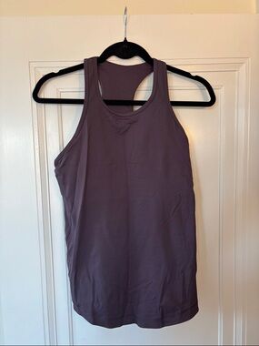 lululemon athletica Plum Racerback Tank Top